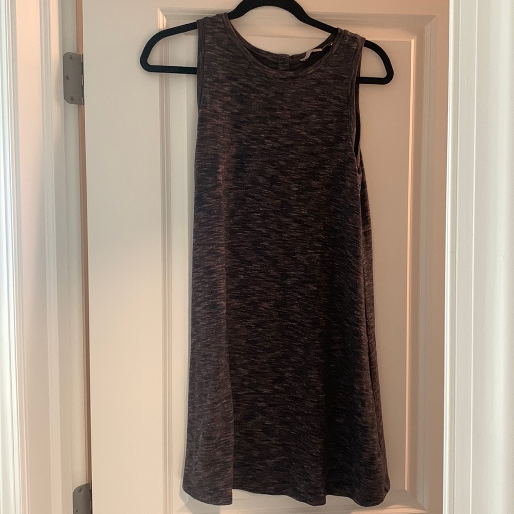Loft size small knit spacedye mini swing dress